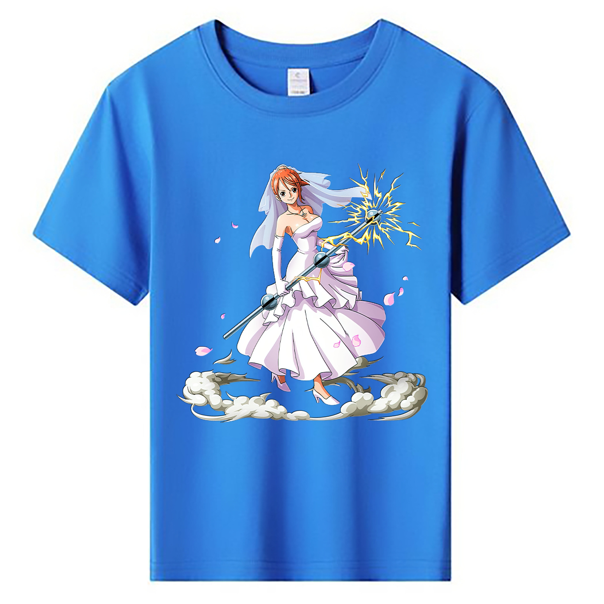 ワンピース ナミ ONE PIECE Nami 綿100％キッズTシャツ（フロントプリント）